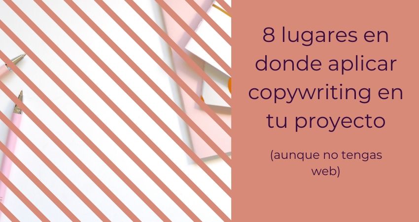 Dónde aplicar copywriting