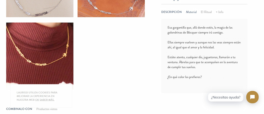 texto para ecommerce joyeria